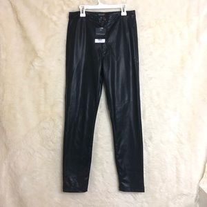 NWT Topshop Faux Leather Pants